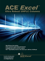 ACE Excel 2µm Ultra Robust UHPLC columns from Advanced Chromatography